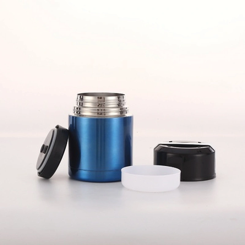 800 ML 1000 ML 1200 ML double wall vacuum insulated food lunch container with paint coating